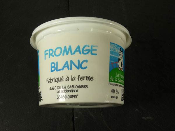 Fromage Blanc Campagne (Faiselle) au lait cru