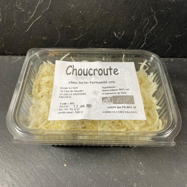 Choucroute Crue 500g La Mézière AB