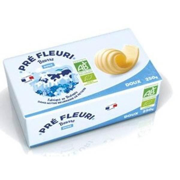 Beurre doux Pré Fleuri AB
