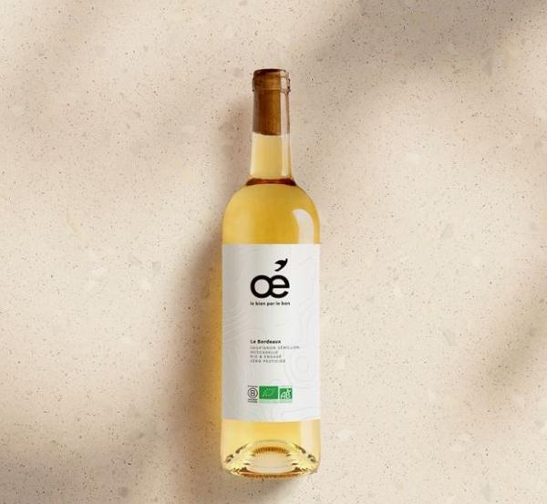 Vin blanc AOC Bordeaux Oé AB