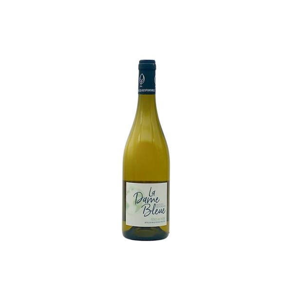 Vin blanc AOC Côtes-du-Rhône La Dame Bleue AB